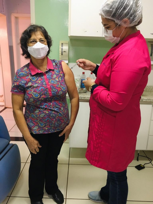 Munícipes foram contemplados com o imunizante