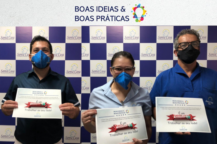 Colaboradores da Santa Casa de Jales apresentam projetos ao Boas Ideias & Boas Práticas