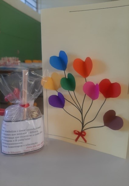 Mimos para as mamães de toda comunidade escolar