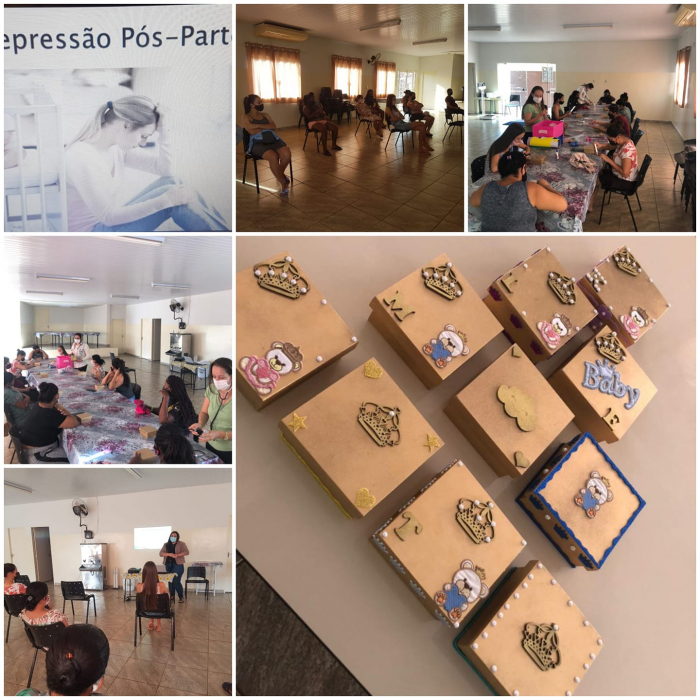 Palestra seguida por artesanato é proposta ao Grupo “Mundo das Mamães” de Mesópolis