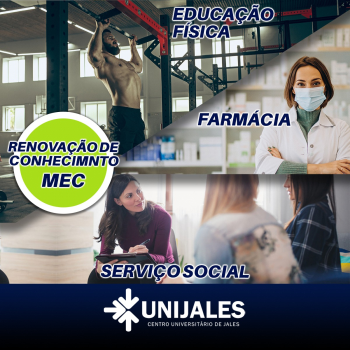 Três cursos da Unijales têm renovação de reconhecimento com excelente conceito