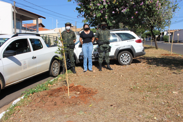 Em comemoração à semana do Meio Ambiente, Secretaria Municipal de Agricultura realiza plantio de mudas