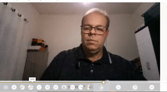 Na Semana Acadêmica de Enfermagem, o médico Reginaldo César Alcalá falou sobre Sars cov-2 Covid 19: Desafios de uma pandemia- relato de experiência