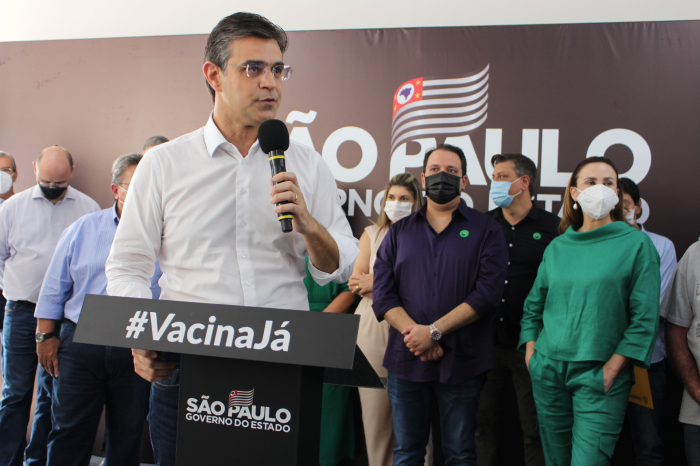 O vice-governador Rodrigo Garcia falou sobre políticas públicas voltadas para a terceira idade