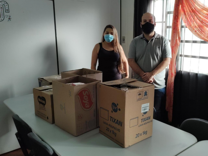 Alimentos arrecadados foram entregues ao FSS de Turmalina