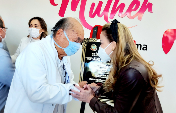Dr° Setuo Kitayama e a deputada Estadual, Analice Fernandes