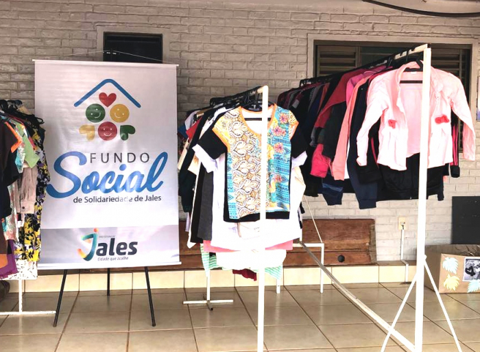 Fundo Social de Solidariedade de Jales realiza “Varal Solidário”