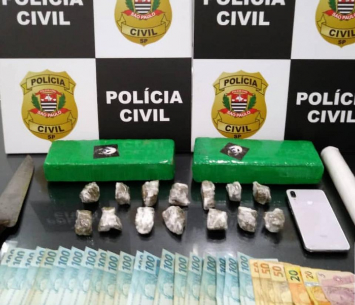 Mãe e filho são presos por tráfico de drogas em Jales