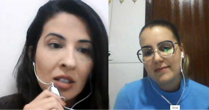 Laís Roberta Nascimento abordou o tema “Como desenvolver motivação em tempos de pandemia”.