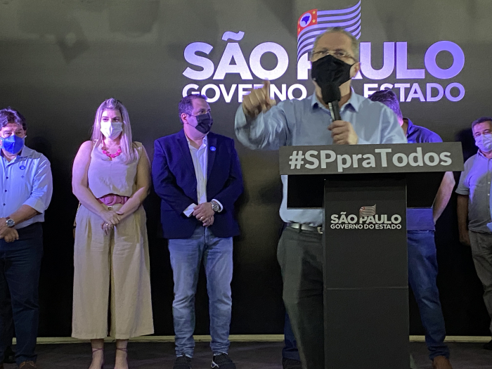 O secretário de Saúde do Estado, Jean Gorinchteyn