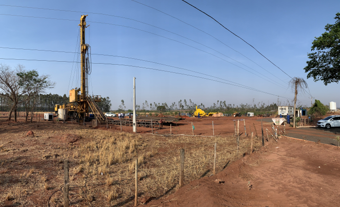 A obra está sendo realizada na Bacia Turvo/Grande, entre Jales e Urânia, em uma área de 1.500 m²