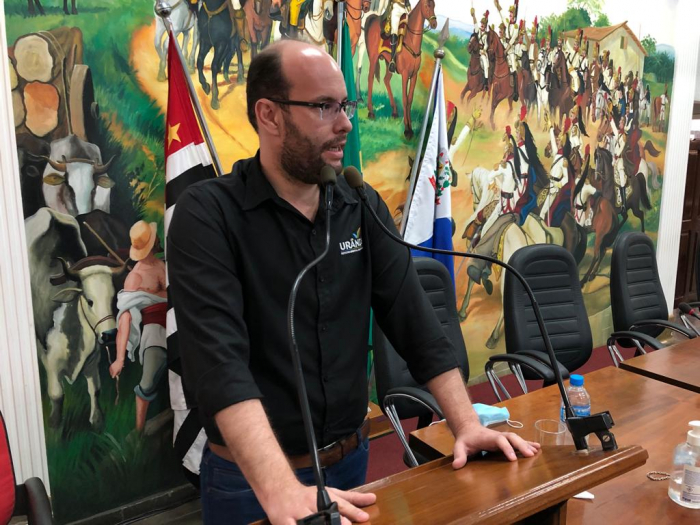 O prefeito de Urânia, Márcio Arjol, esteve presente e agradeceu a dedicação de toda equipe de saúde do município