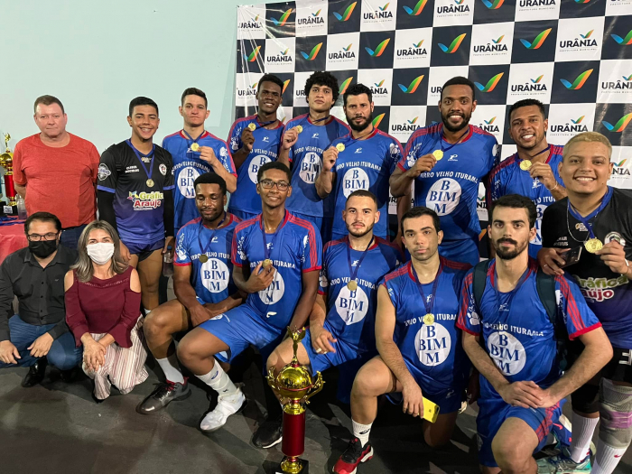 Iturama-MG, campeão na modalidade Vôlei Masculino