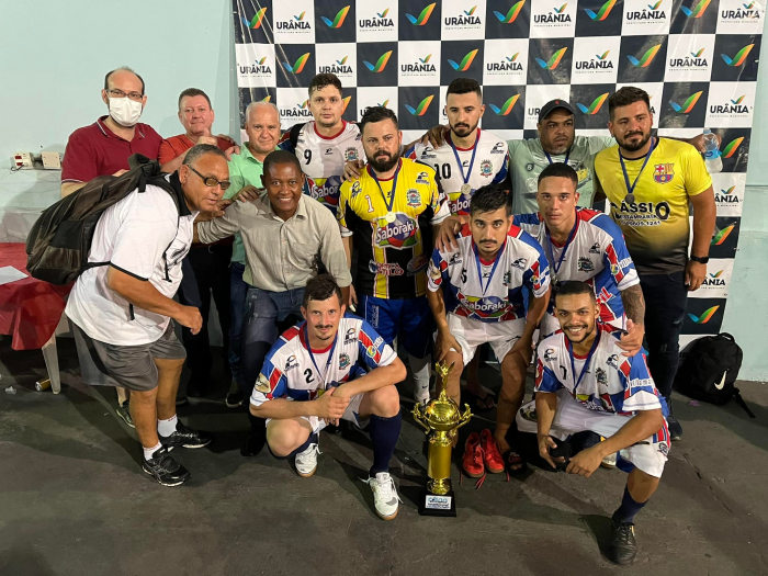 Equipe de Urânia, Barsenlona saiu com o título de vice-campeão na modalidade Futsal Masculino