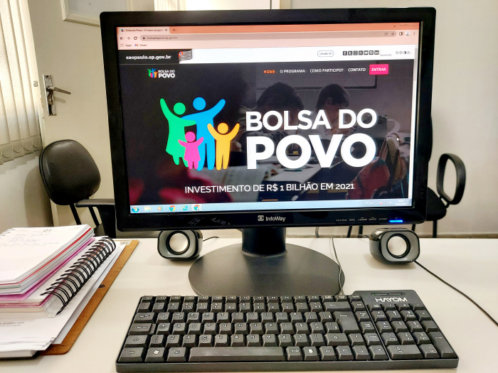 As inscrições poderão ser feitas através do site www.bolsadopovo.sp.gov.br até o dia 07 de fevereiro