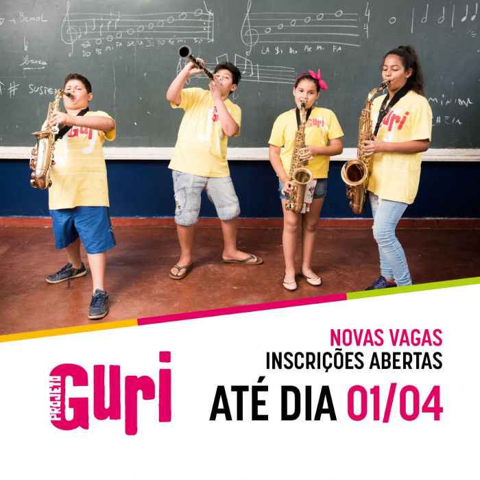Projeto Guri abre inscrições para novos alunos em Jales