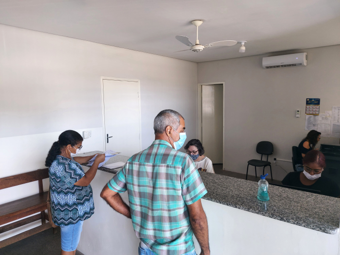 O setor de agendamento do transporte da saúde da Prefeitura também passou a funcionar em um dos guichês do Terminal Rodoviário