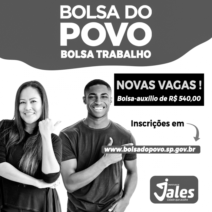 Inscrições para o “Bolsa Trabalho” terminam nesta terça, 19 de julho