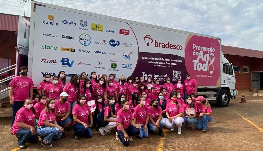 Hospital de Amor Fernandópolis realiza carreata do ‘Outubro Rosa’ no sábado, 1º dia do mês