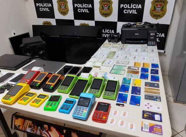 Quadrilha é presa em Valentim Gentil suspeita de fraudes bancárias
