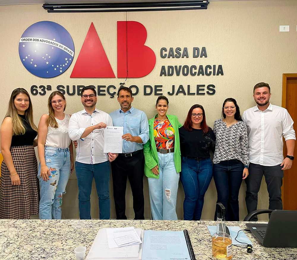 Convênio entre UNIJALES e OAB possibilita diversas ações conjuntas entre advogados e alunos