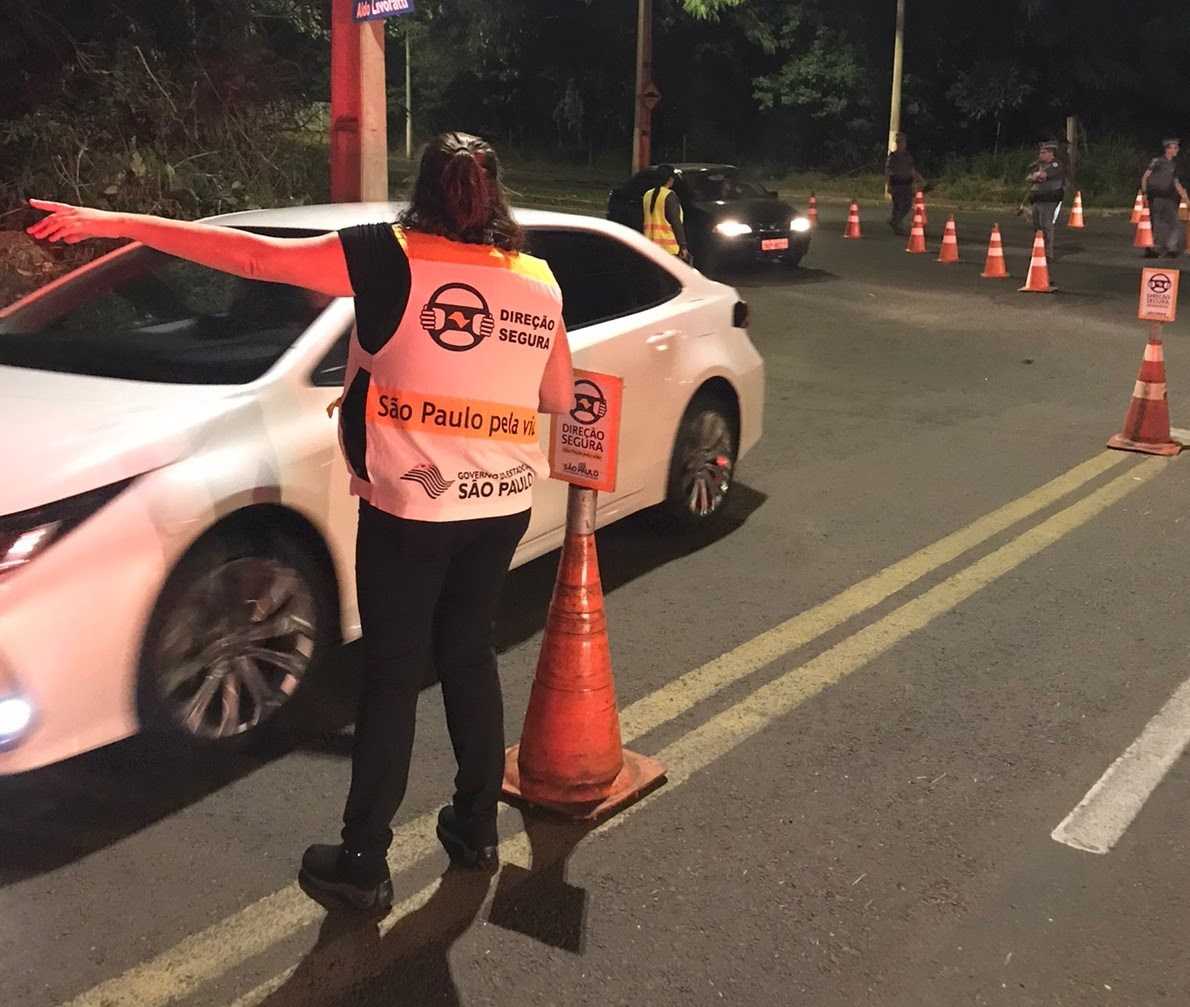 Detran autua 27 em blitz da Operação Direção Segura Integrada em Fernandópolis