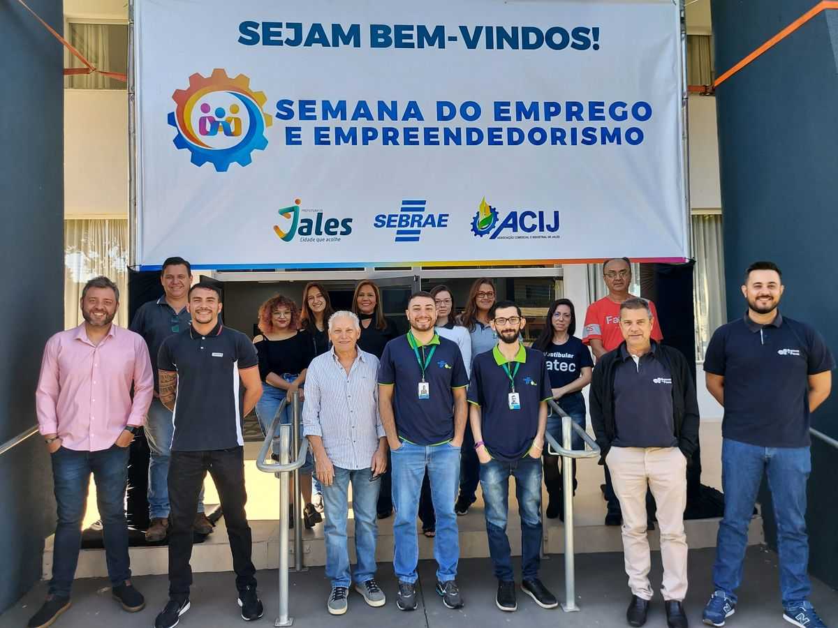 Prefeitura de Jales e Sebrae realizam 1ª Semana do Emprego e Empreendedorismo