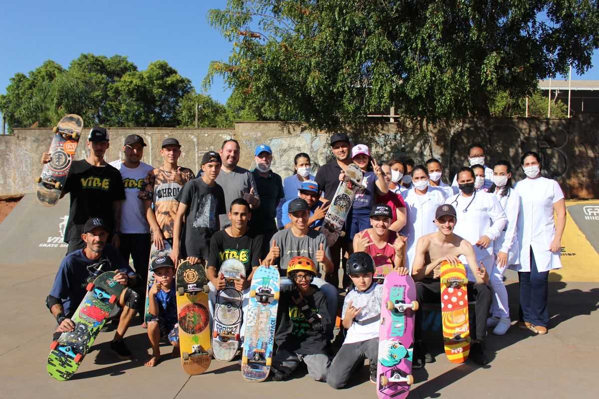 Prefeitura e Projeto de skate V.I.B.E. realizarão campeonato de skate no dia 7 de maio