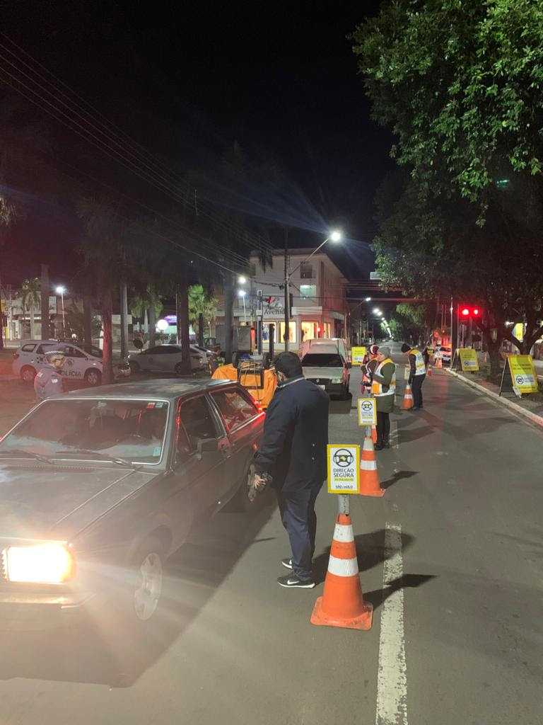 Detran autua 27 em blitz da Operação Direção Segura Integrada em Jales