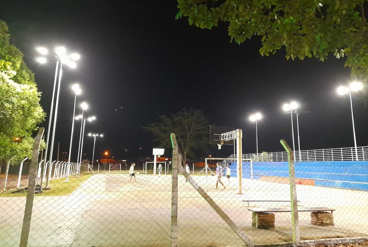 Prefeitura troca lâmpadas convencionais por led no Sistema de Lazer do Residencial São Lucas