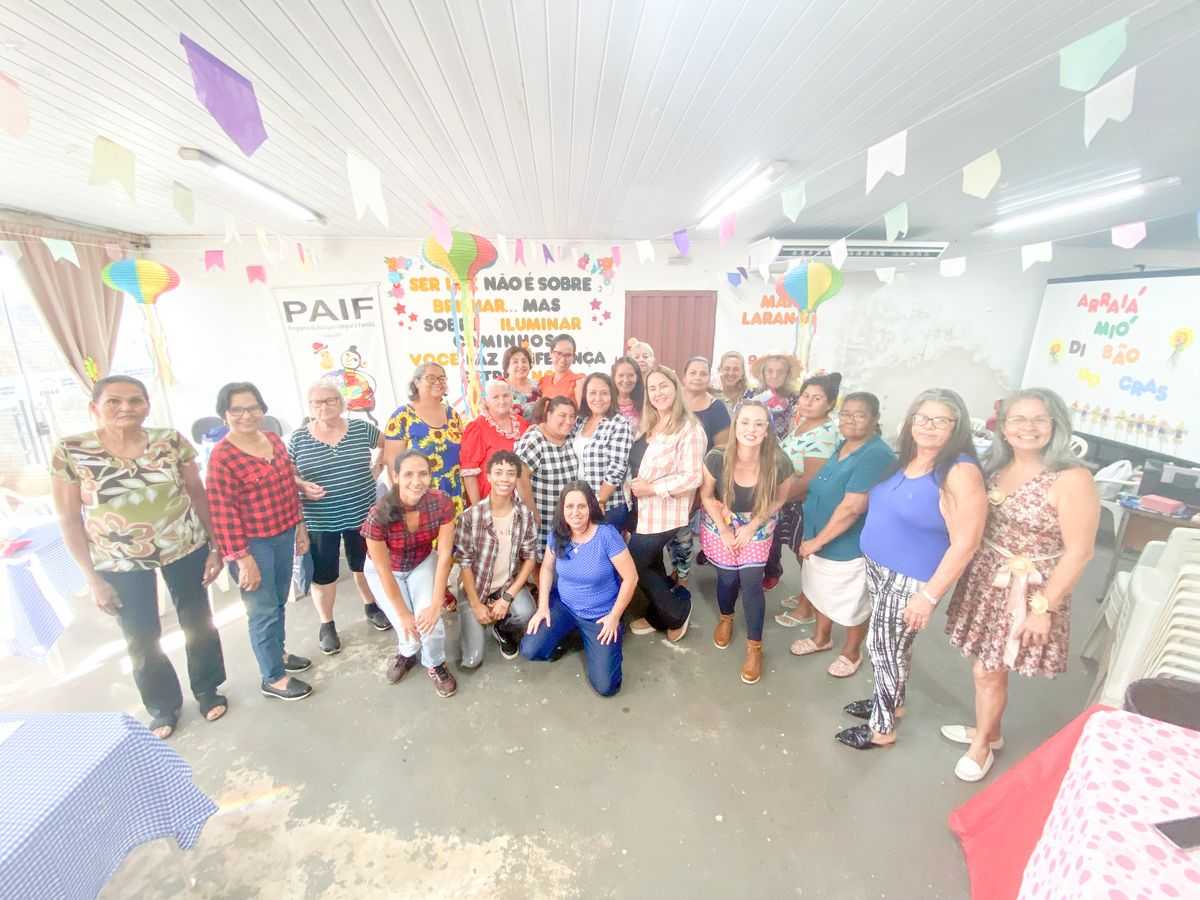 CRAS de Urânia realiza semana do Arraiá Cultural