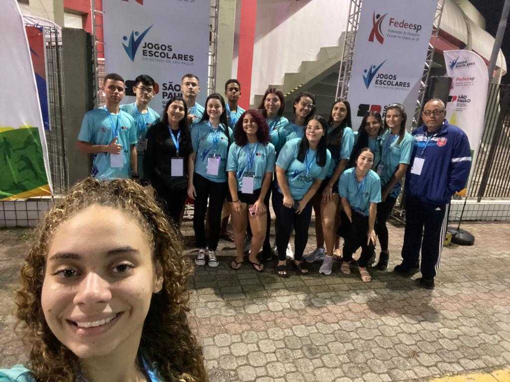 Atletas de Urânia são campeãs estaduais de voleibol nos Jogos Escolares