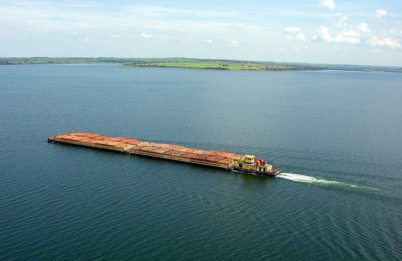 Hidrovia Tietê-Paraná bate recorde de movimentação de cargas em 2023