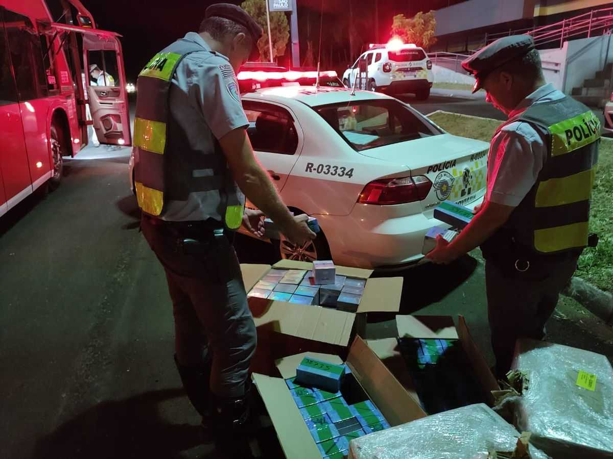 Polícia Rodoviária apreende mercadorias contrabandeadas na Euclides da Cunha, em Jales