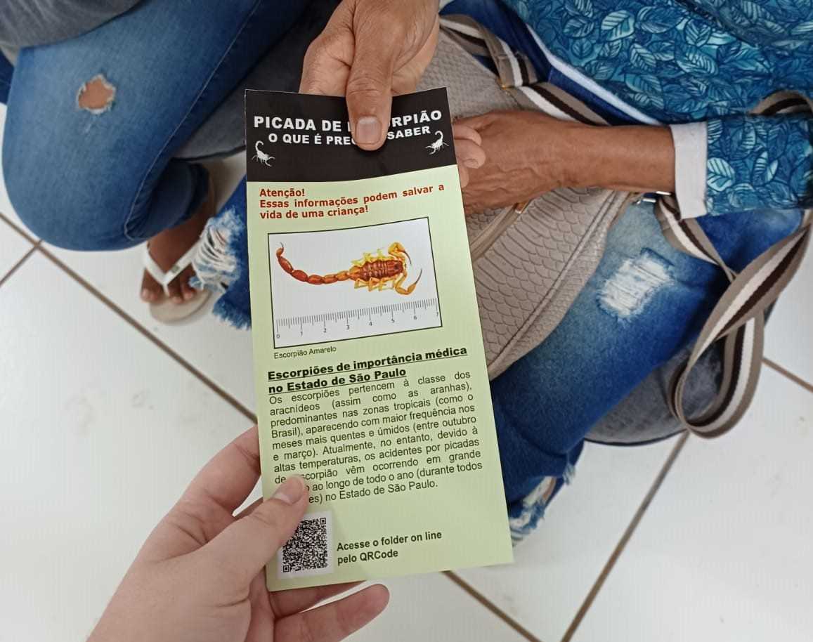 Prefeitura de Jales intensifica ações na Semana Estadual de Enfrentamento do Escorpionismo
