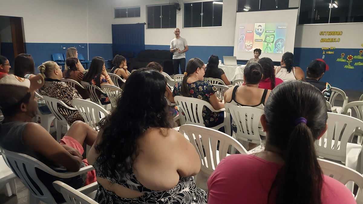 Social promove palestra sobre Setembro Amarelo, mês de prevenção ao suicídio