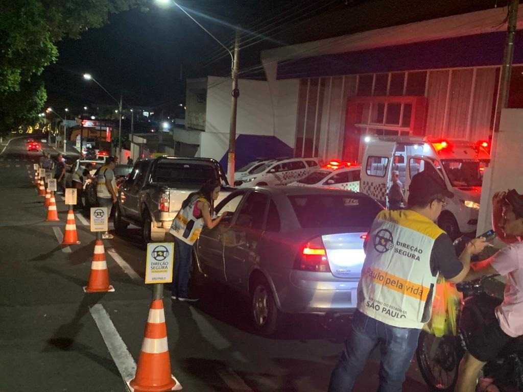 Detran-SP autua 26 pessoas em mais uma Operação Direção Segura Integrada em Jales