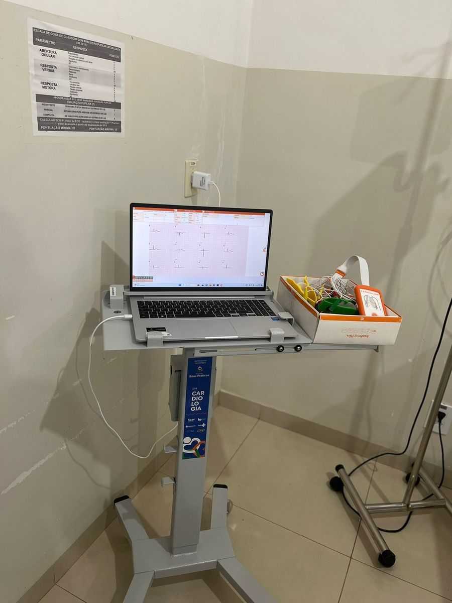 UPA de Jales recebe moderno aparelho de eletrocardiograma