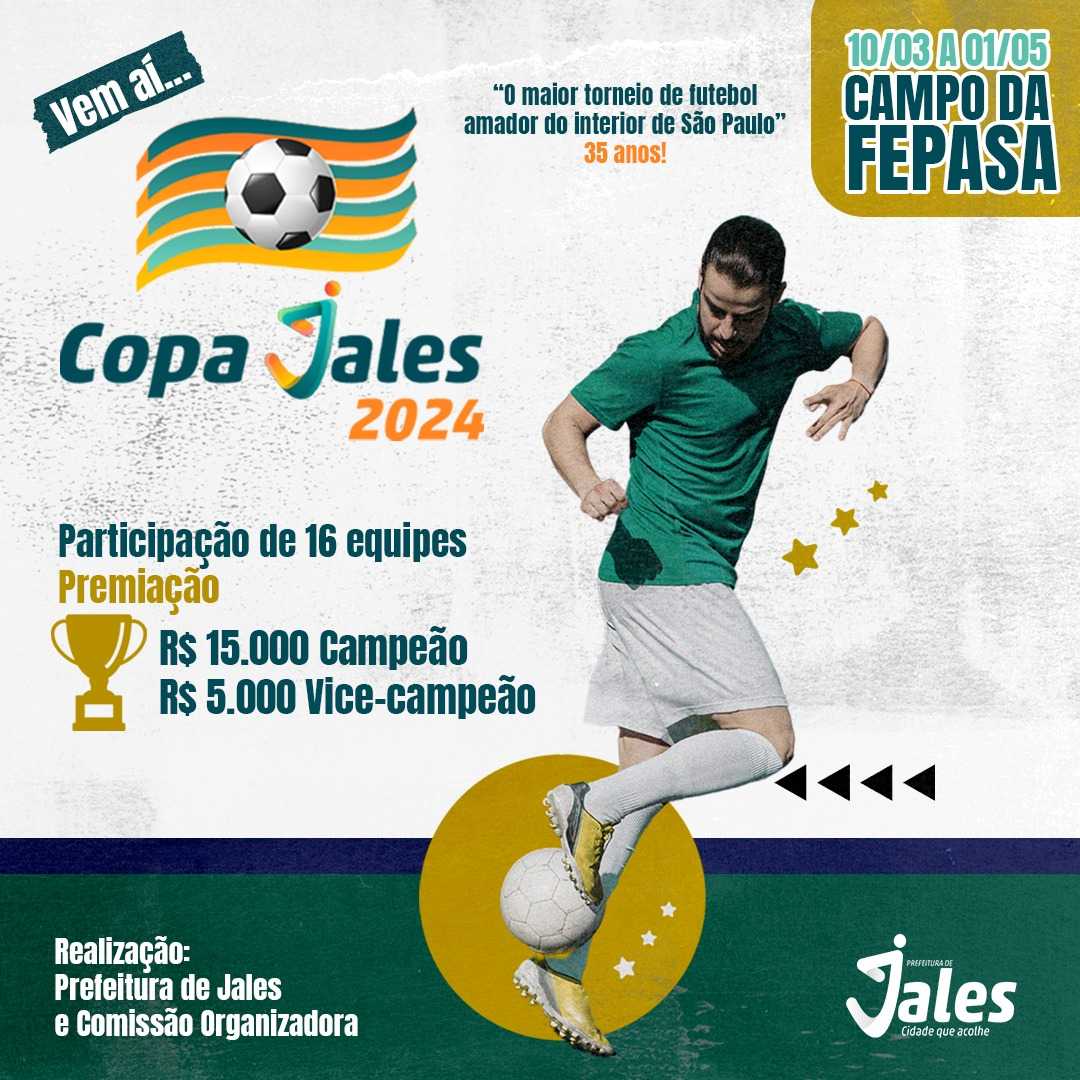 Prefeitura de Jales e Comissão Organizadora resgatam a tradicional Copa Jales de Futebol