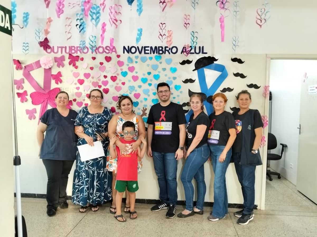 Unidades de Saúde participaram da Campanha Outubro Rosa promovendo orientações, exames preventivos e testes rápidos em Jales