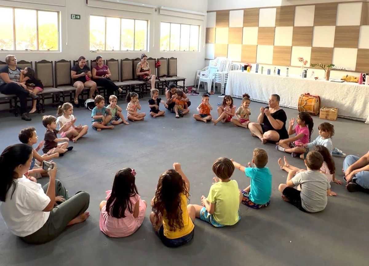 Nova turma de Musicalização Infantil tem início na Casa do Poeta e do Escritor de Jales