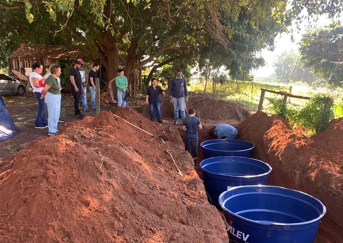 Curso sobre Fossa Séptica Biodigestora fortalece saneamento básico no meio rural em Jales
