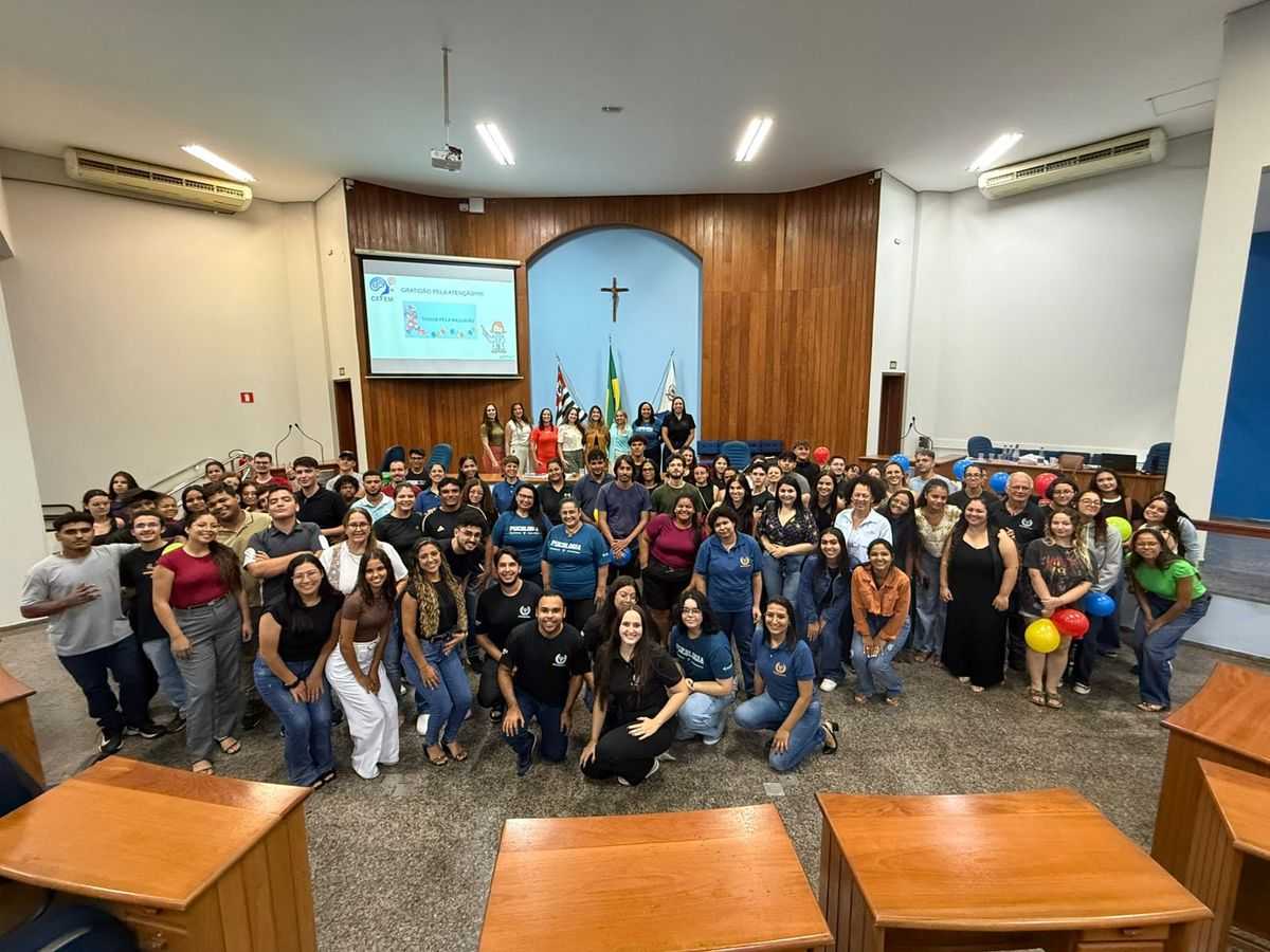 Alunos dos cursos de Psicologia, Enfermagem, Fisioterapia, Terapia Ocupacional e Educação Física do UNIJALES participaram do evento