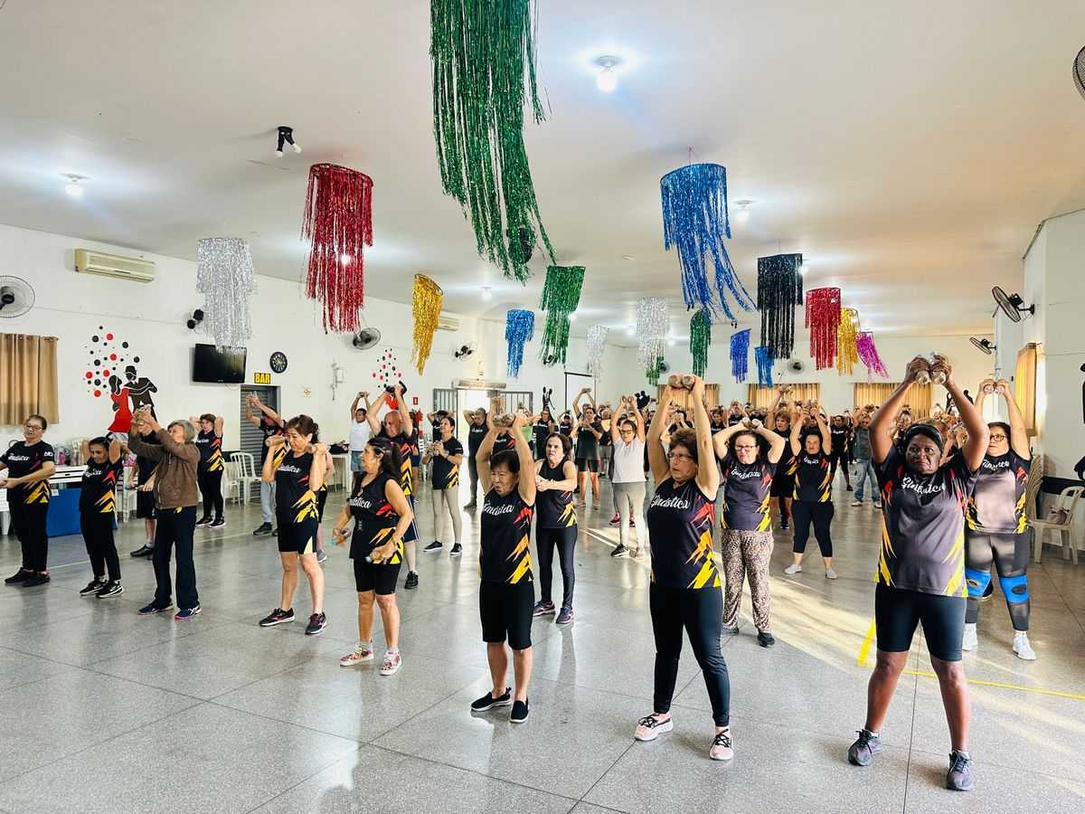 As atividades foram conduzidas pela educadora física Ellen Mininel