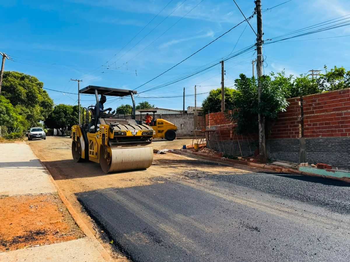 Prefeitura inicia pavimentação e recapeamento asfáltico no Jardim São Gabriel