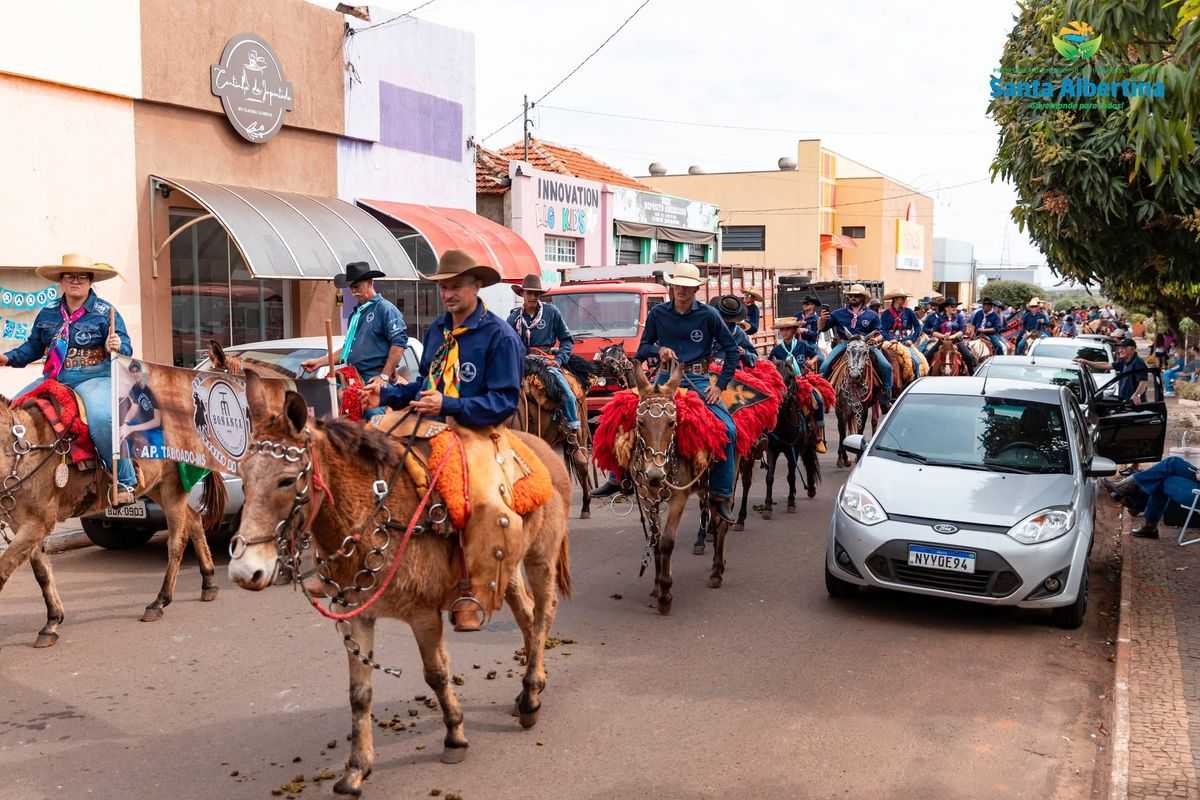 47ª Festa do Peão de Santa Albertina encerra com sucesso e reforça tradição sertaneja