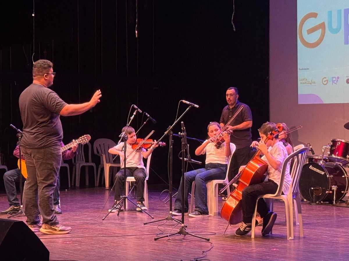 Apresentação de encerramento do 1º semestre de 2026 do Guri é celebrada em Jales