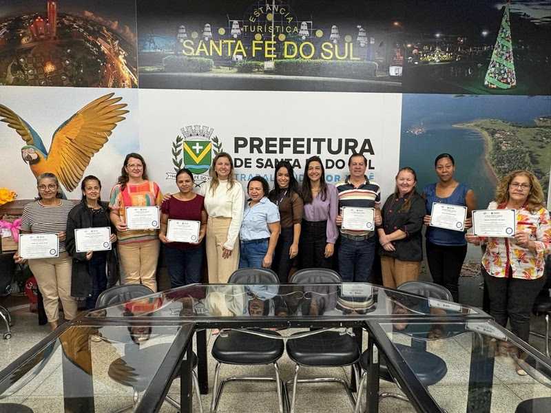 Sebrae certifica participantes do projeto Atitude Empreendedora em Santa Fé do Sul e Palmeira D'Oeste