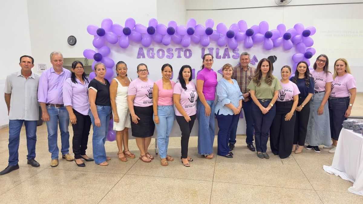 Palestra em Santa Salete reforça conscientização e combate à violência contra a mulher