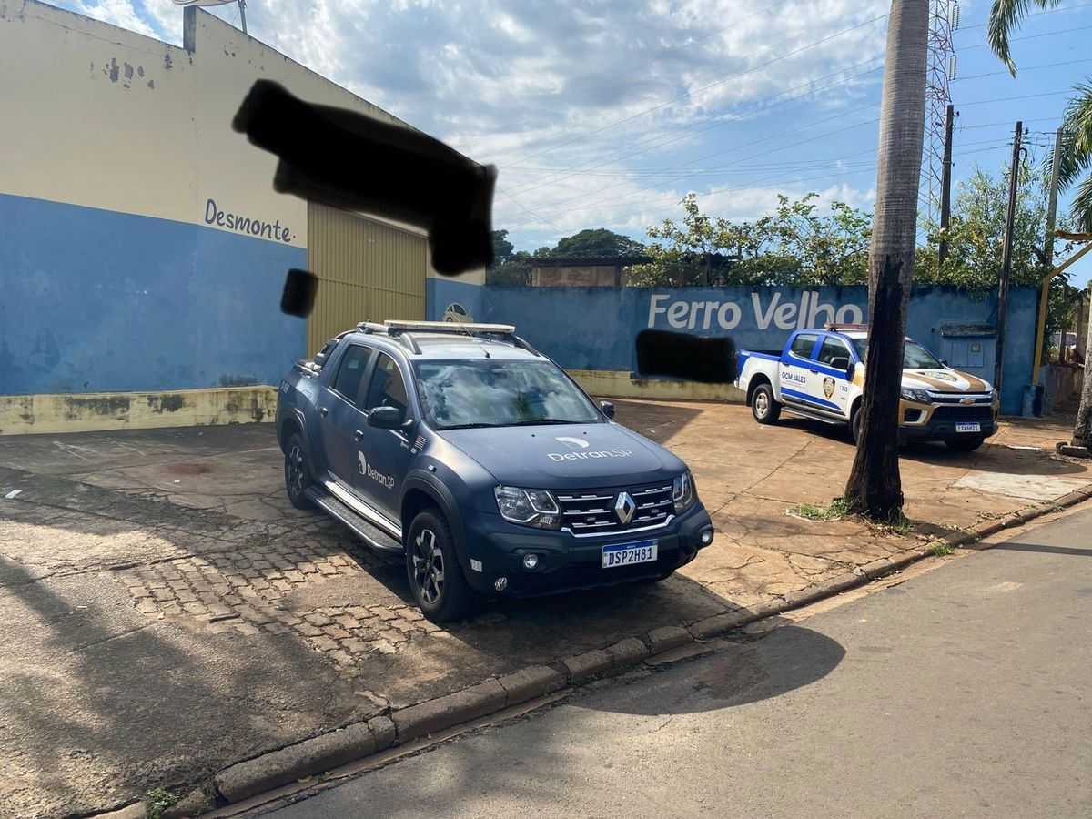 Polícia Civil, PM, GCM e Detran realizam operação contra desmanches de veículos em Jales